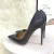 Black 12cm Heel