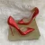 Red 10cm Heel