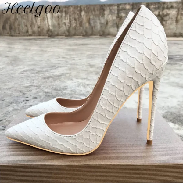 Women Sexy Pointy Toe High Heels Shoes Fashion Designer - Image 2