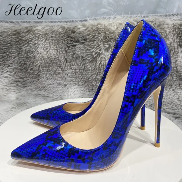 Women Pointy Toe High Heel Party Dress Shoes - Image 2