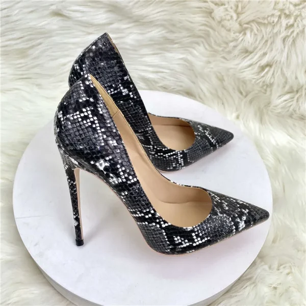 Women Sexy Pointy Toe High Heel Shoes Comfortable Slip - Image 4