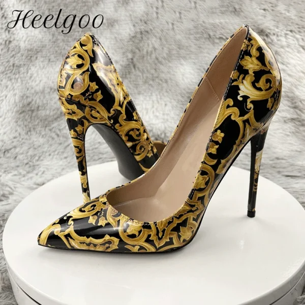 Customized Famous 12cm High Heel Women Pointy Toe - Image 2