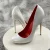 White 12cm Heel