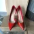 Red 8cm Heel