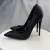 Black 10cm Heel