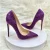 Purple 10cm Heel