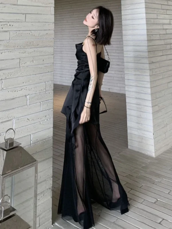 Elegant Mesh Pants 2024 Summer Korean Fashion Suits - Image 6