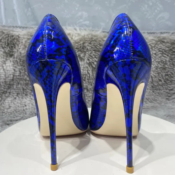 Women Pointy Toe High Heel Party Dress Shoes - Image 3