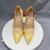 Yellow 8cm Heel