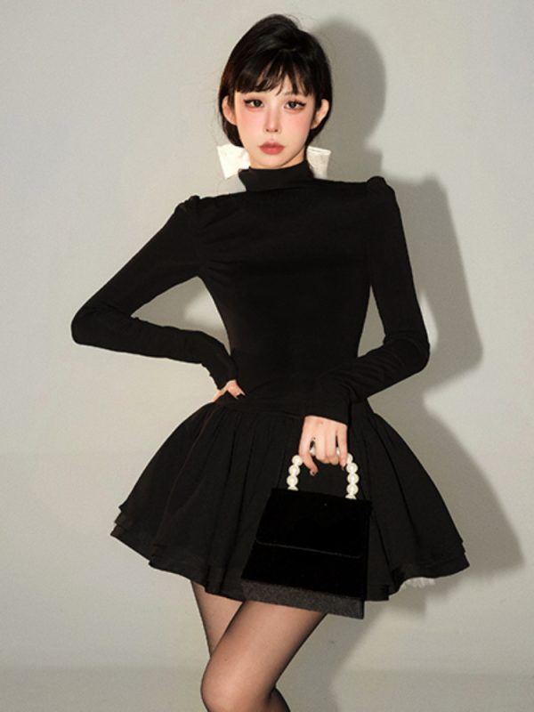 Vintage Short Party Dress Women Sexy Slim Bodycon Mini Dress - Image 8