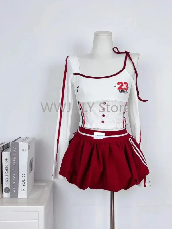 Woman Autumn Pretty Style Slim 2 Piece Set Women E-girls - Image 3