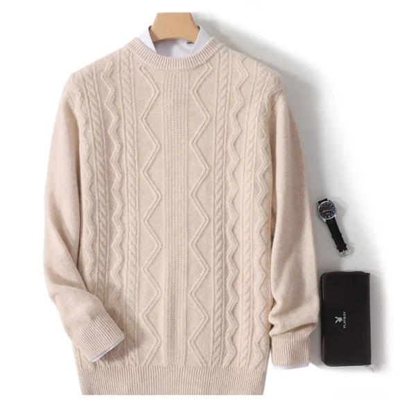 Turtleneck sweater thickened 2025 - Image 4