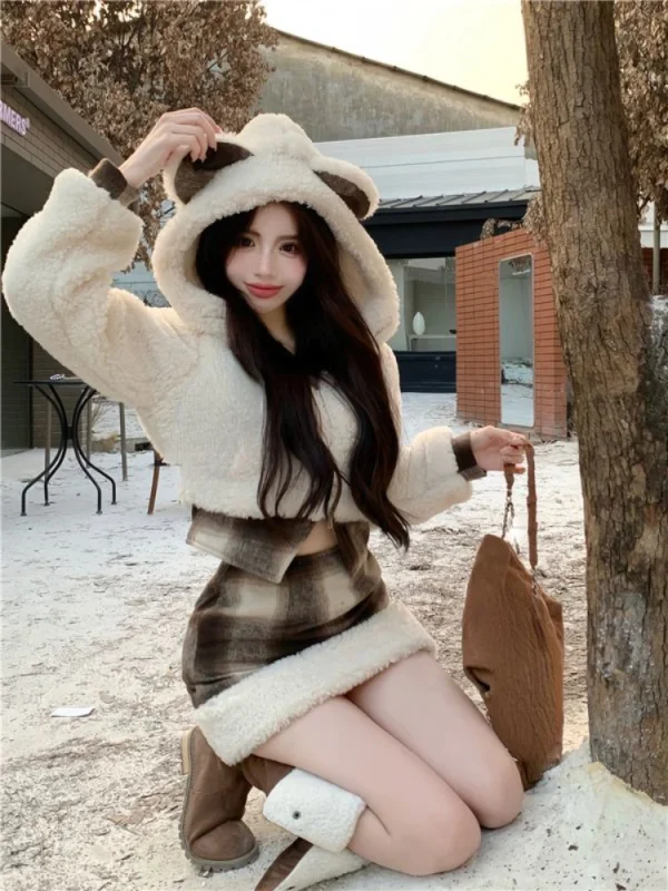 Japanese Style Kawaii Warm Suit Outwear Casual Coat - Image 2