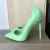 Green 12cm Heel