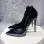 Black 10cm Heel