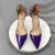 Purple 8cm Heel