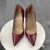 Wine Red 8cm Heel