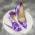 Purple 10cm Heel