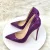 Purple 8cm Heel