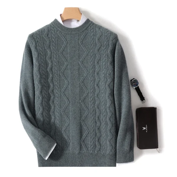 Turtleneck sweater thickened 2025 - Image 2