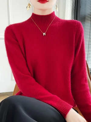 women’s sweaters in autumn and winter  merino wool