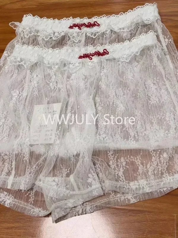 Woman New Korean Fashion Lace 4 Piece Set Spicy Girls - Image 4