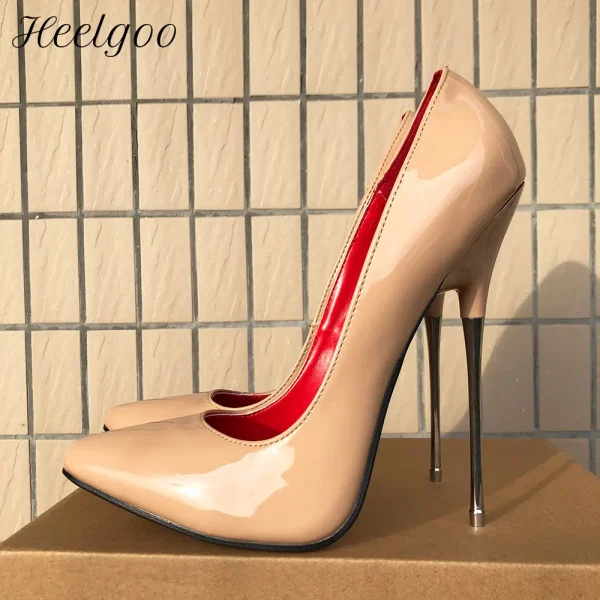 Extreme High Heels Pole Dancing Stage Performance Stilettos Pumps Cross - Image 2