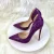 Purple 8cm Heel