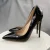 Black 10cm Heel