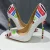 White 12cm Heel