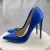 Blue 10cm Heel