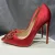 Red 10cm Heel