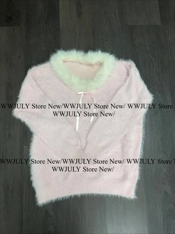 Cute Jumper Sweet Pullovers Women's Clothing 2025 - Image 4