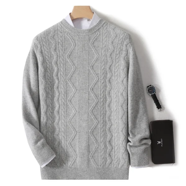 Turtleneck sweater thickened 2025 - Image 3