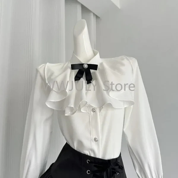 High Waist Slim Y2k Mini Skirt Korean Fashion Suit Design Chic - Image 6