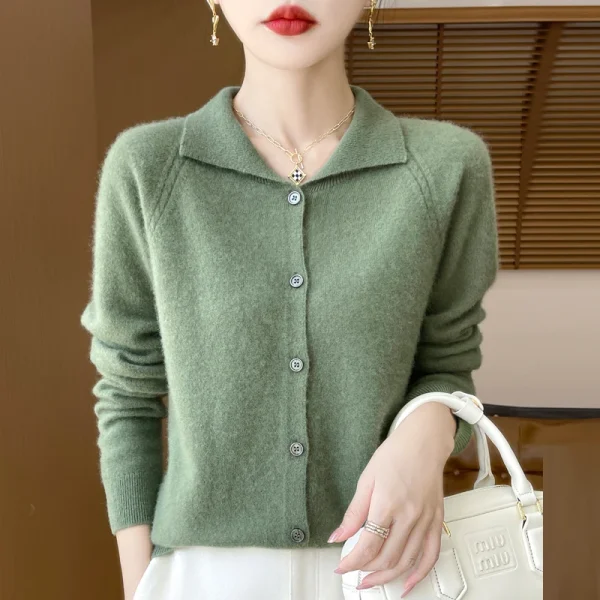 winter new cashmere sweater women's sweater - Image 3