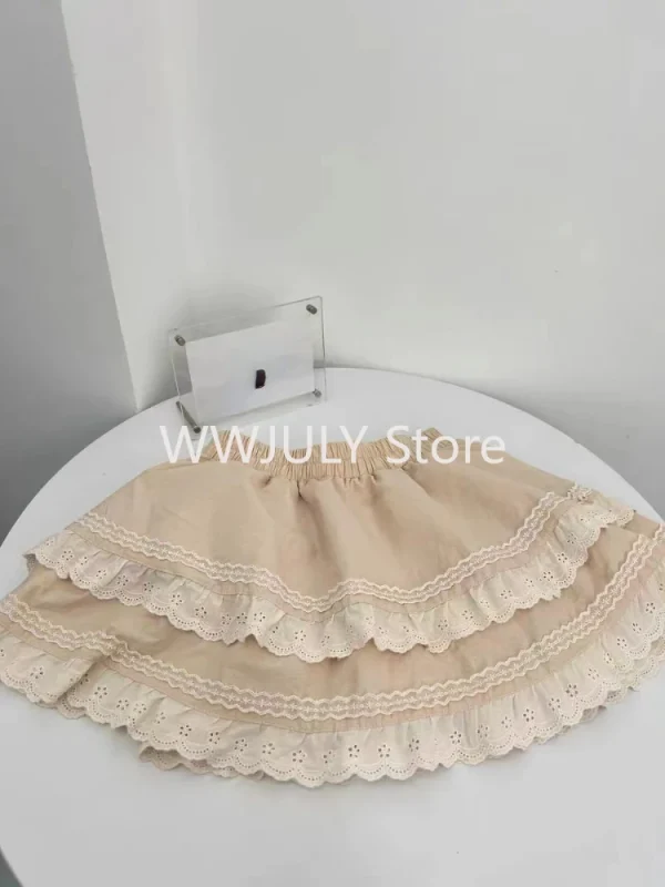 Vintage Kawaii Set Female Princess Mini Skirt Suit - Image 6