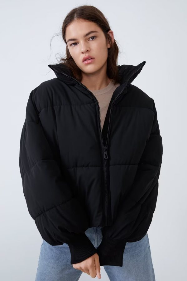 Urban Loose Cotton Padded Jacket - Image 4