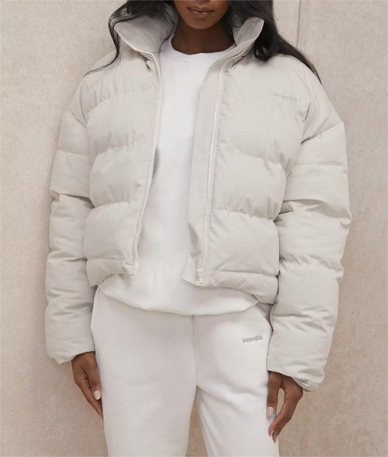 Winter Quilted Cotton Padded Jacket