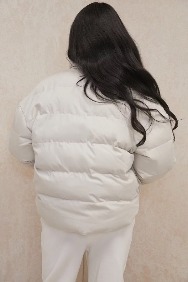 Winter Quilted Cotton Padded Jacket - Image 2