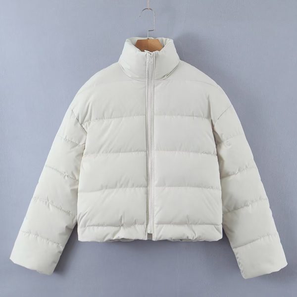 Winter Quilted Cotton Padded Jacket - Image 3