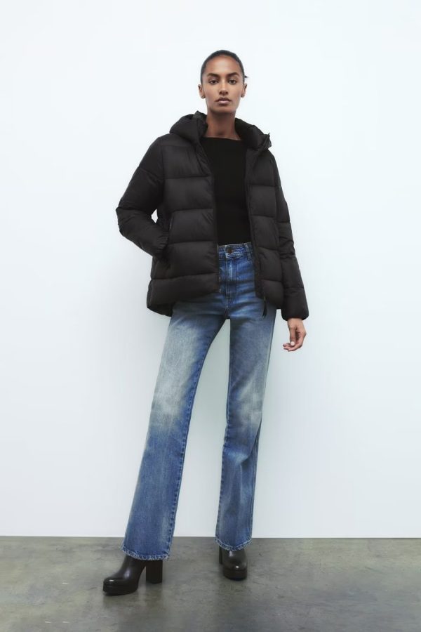 Winter Hooded Zipped Cotton Jacket - Image 2