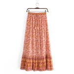 Bohemian Tassel Big Hem Skirt