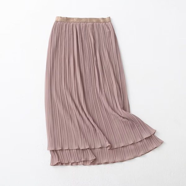 Double-Sided Tulle A-Line Skirt