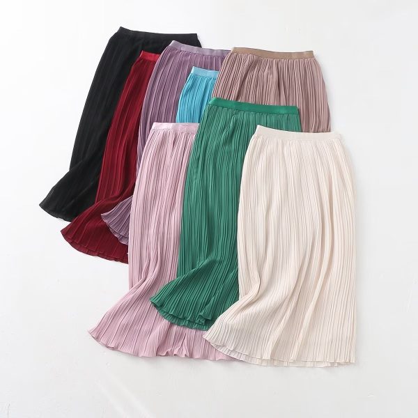 Double-Sided Tulle A-Line Skirt - Image 3