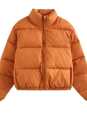 Thickened Stand Collar Puffer Jacket