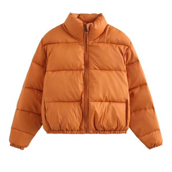 Thickened Stand Collar Puffer Jacket