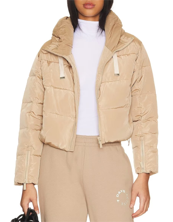 Loose Short Hooded Puffer Jacket