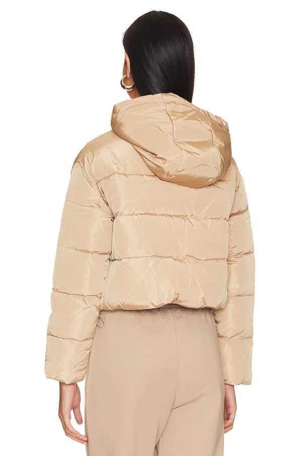 Loose Short Hooded Puffer Jacket - Image 2