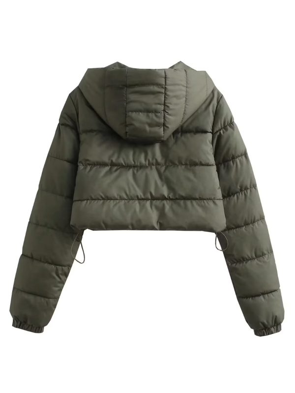 Urban Casual Hooded Cotton Jacket - Image 2